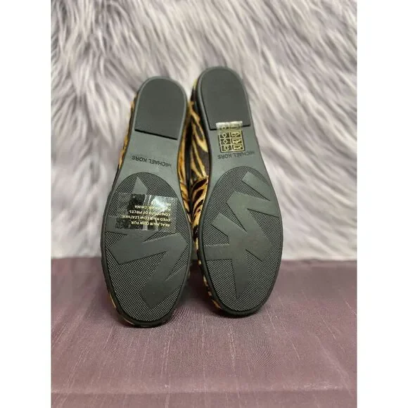 MICHAEL Michael Kors Women's Sutton Moccasin Flat Loafers - Butterscotch 6M - Picture 4 of 8